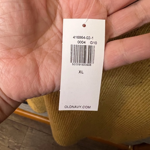 New Old Navy Mustard Sweater Tank Top Size XL - Picture 5 of 7